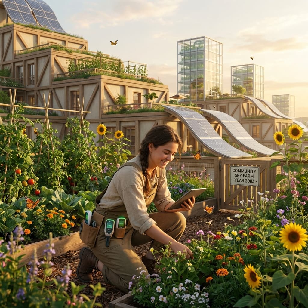 Solarpunk Farmer