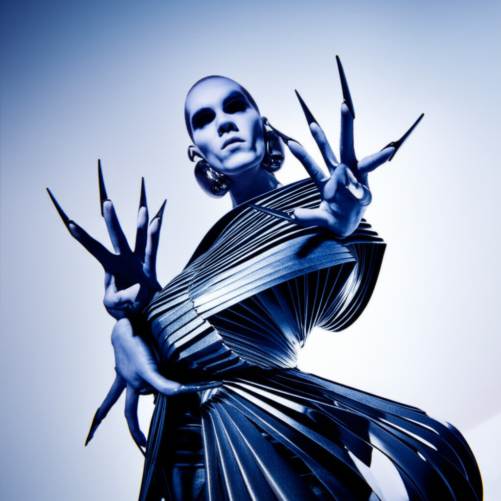 Avant-garde editorial: the rule of broken symmetry